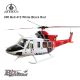 Elicottero Roban Bell 412 White Black Red 800 - ARF